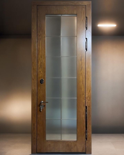 С большим стеклопакетом