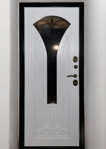 Уличная дверь с остеклением