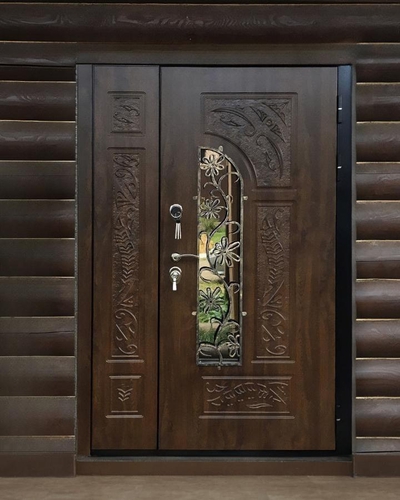 Утепленная входная дверь МДФ