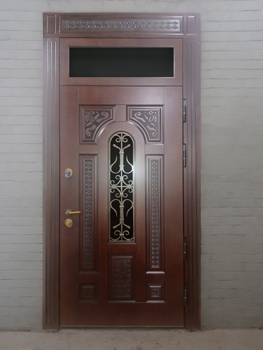 Дверь МДФ с фрамугой